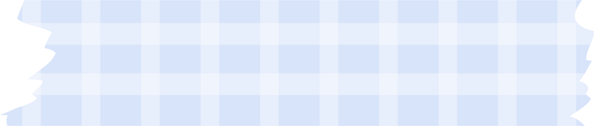 Blue Pastel Washi Tape